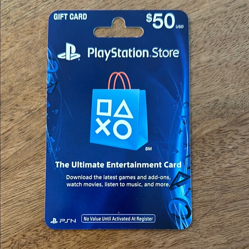 Sony Store $50 Gift Card